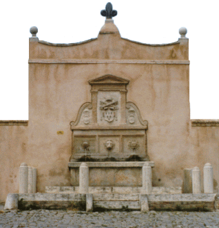 Sant'Eraclio: Fontana delle tre cannelle