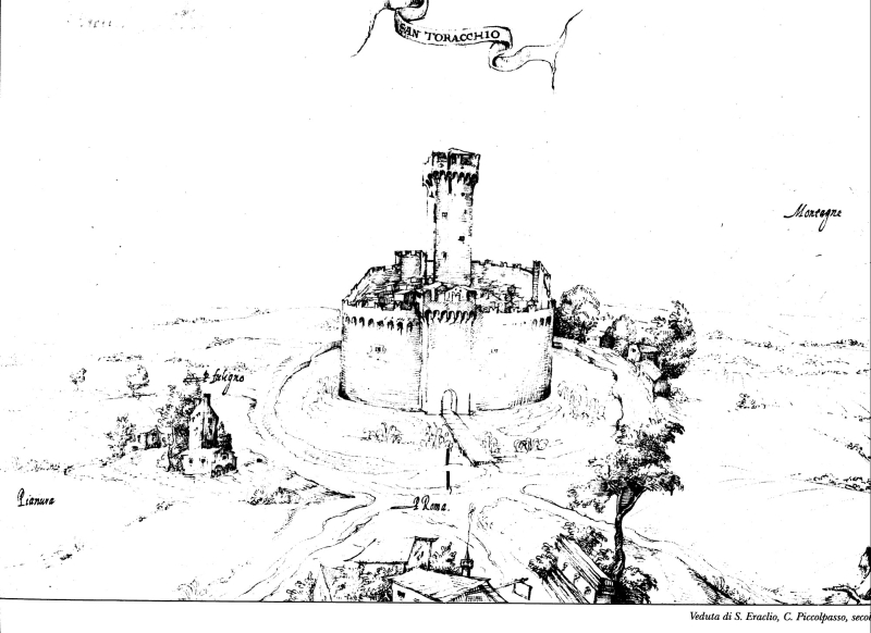 Sant'Eraclio: Il Castello dei Trinci di Cipriano Piccolpasso